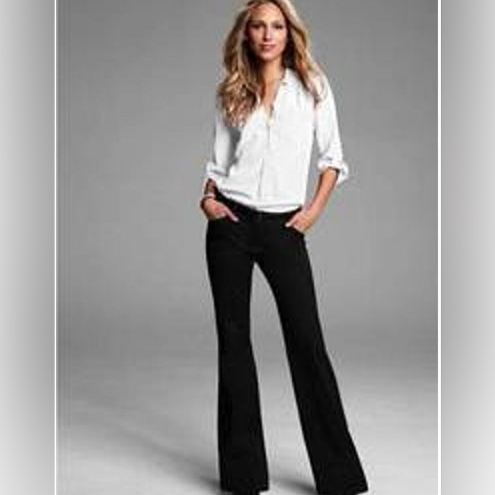 Victoria’s Secret Body by Victoria The Christie Fit Pants Size 2 Tall Pinstriped